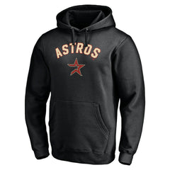Houston Astros Cooperstown Winning Streak Alternate Personalized Name & Number Pullover Hoodie - Black - MLB Sale