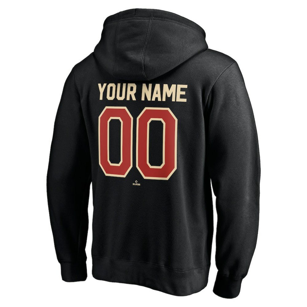 Houston Astros Cooperstown Winning Streak Alternate Personalized Name & Number Pullover Hoodie - Black - MLB Sale