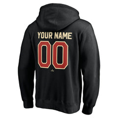 Houston Astros Cooperstown Winning Streak Alternate Personalized Name & Number Pullover Hoodie - Black - MLB Sale