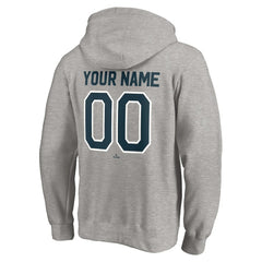 New York Yankees Cooperstown Winning Streak Alternate Personalized Name & Number Pullover Hoodie - Heathered Gray - MLB Online