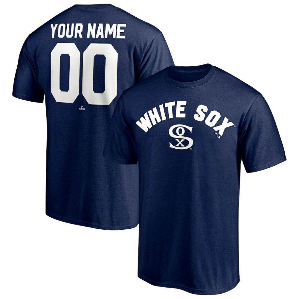 Chicago White Sox Cooperstown Winning Streak Alternate Personalized Name & Number T-Shirt - Navy - MLB Lifestyle