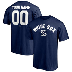 Chicago White Sox Cooperstown Winning Streak Alternate Personalized Name & Number T-Shirt - Navy - MLB Lifestyle