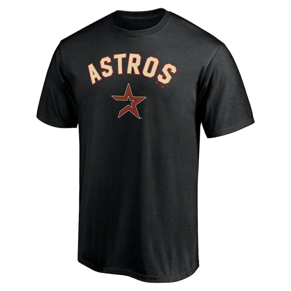 Houston Astros Cooperstown Winning Streak Alternate Personalized Name & Number T-Shirt - Black - MLB Sale