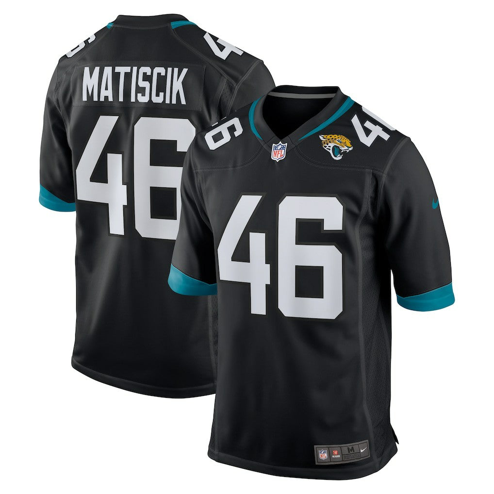 Nike Ross Matiscik Jacksonville Jaguars Alternate Game Jersey Black