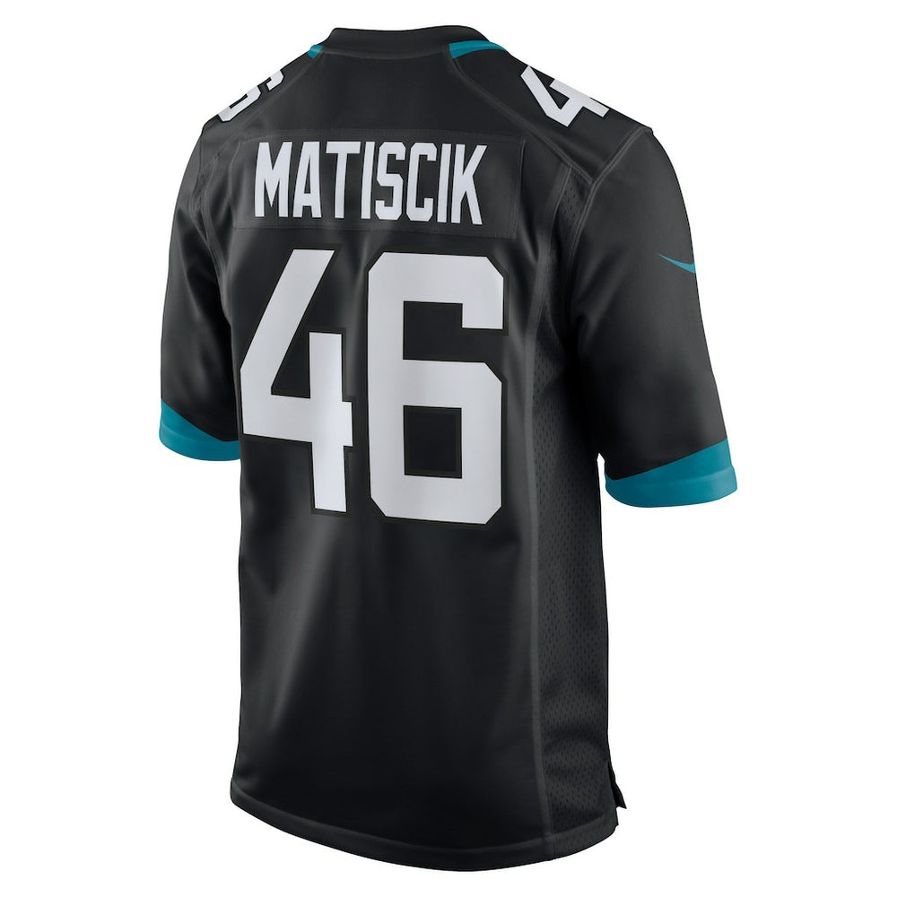 Nike Ross Matiscik Jacksonville Jaguars Alternate Game Jersey Black