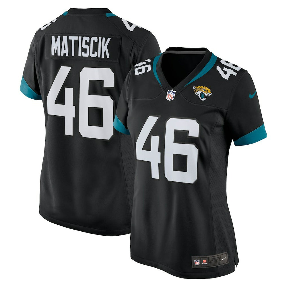 Nike Ross Matiscik Jacksonville Jaguars Women's Game Jersey Black