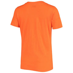 San Francisco Giants New Era Women's Spring Training Circle V-Neck T-Shirt - Orange - New Era Online
