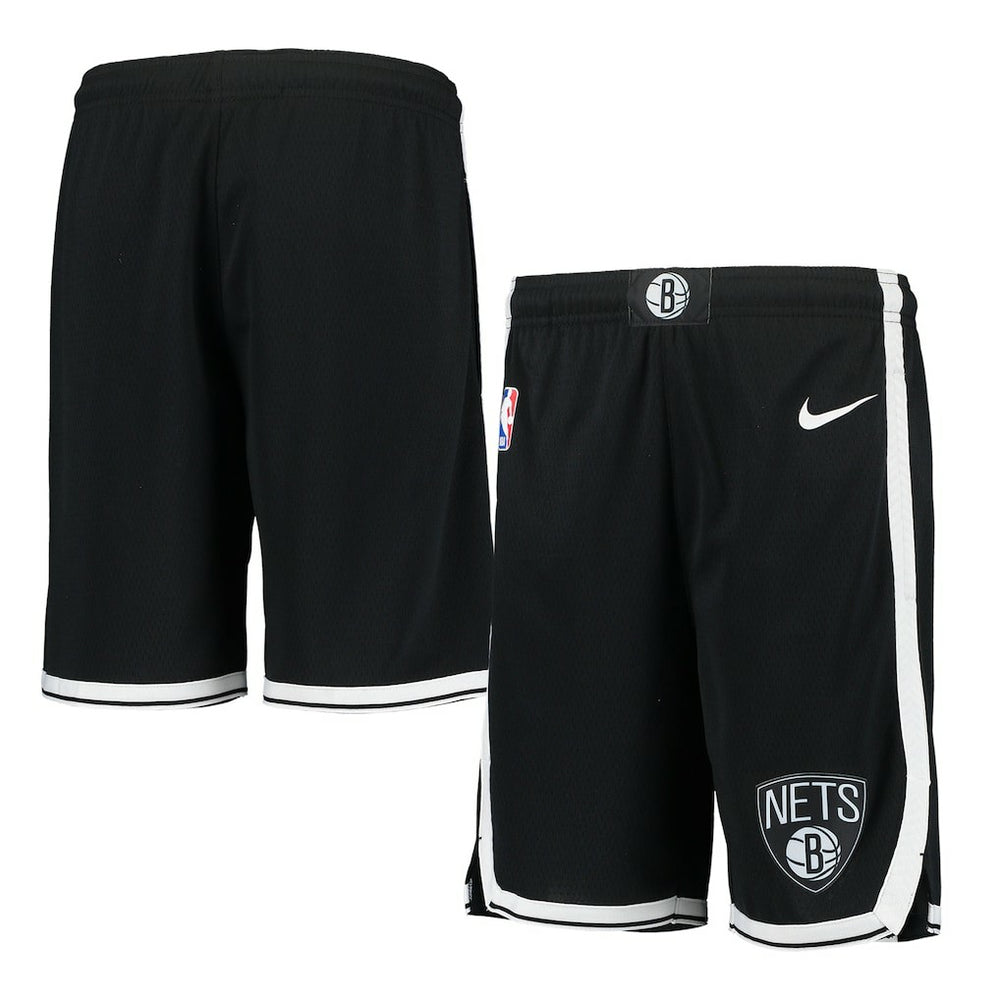 Brooklyn Nets Youth 2020/21 Swingman Performance Shorts Icon Edition Black | Nike for sale