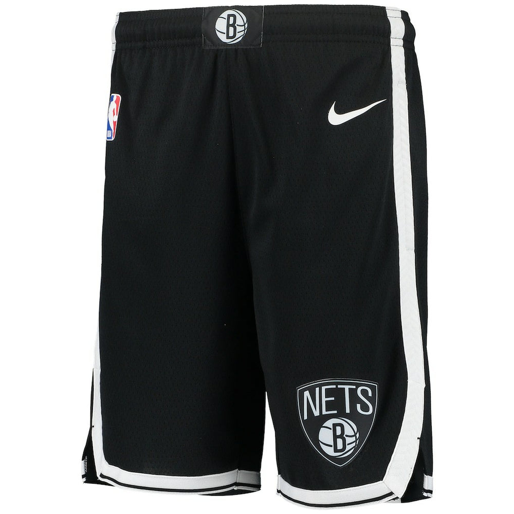 Brooklyn Nets Youth 2020/21 Swingman Performance Shorts Icon Edition Black | Nike for sale