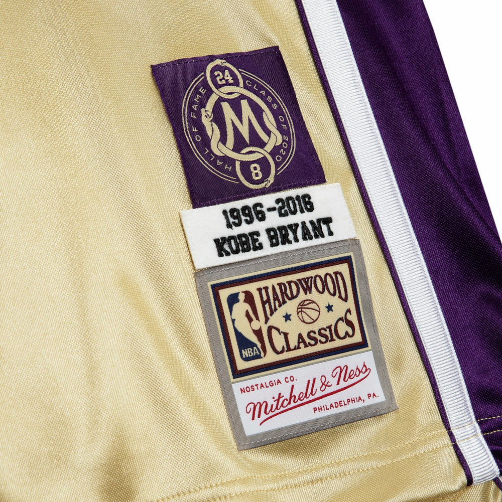 Kobe Bryant Los Angeles Lakers Hall of Fame Class of 2020 #8 Authentic Jersey Gold | Mitchell & Ness