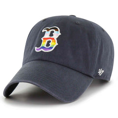 Boston Red Sox '47 Pride Clean Up Adjustable Hat - Navy - 47 brand Lifestyle