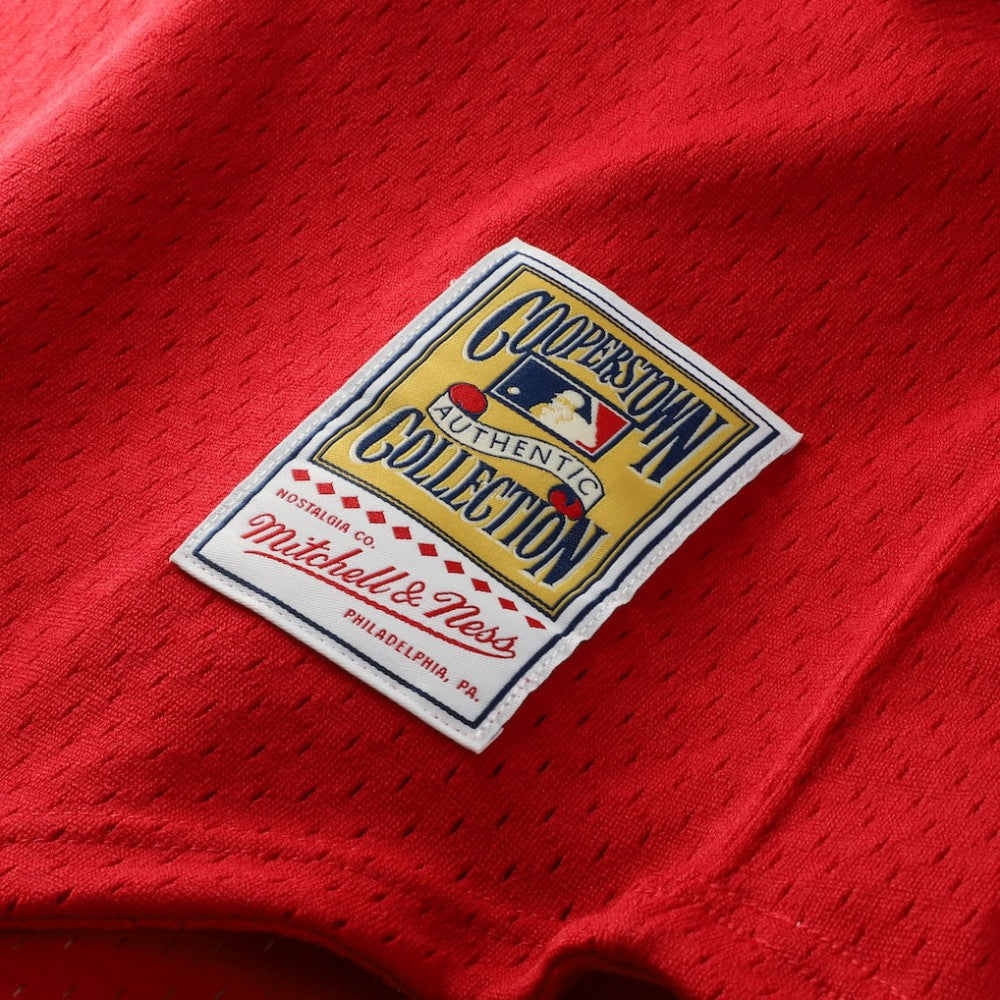 Pete Rose Cincinnati Reds Mitchell & Ness Authentic Batting Practice Jersey - Red - Mitchell & Ness Discount