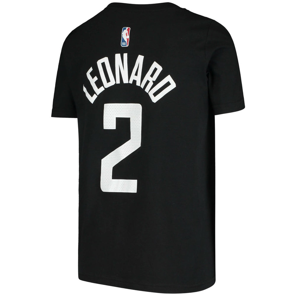 Kawhi Leonard LA Clippers Jordan Brand Youth Statement Edition Name & Number T-Shirt Black