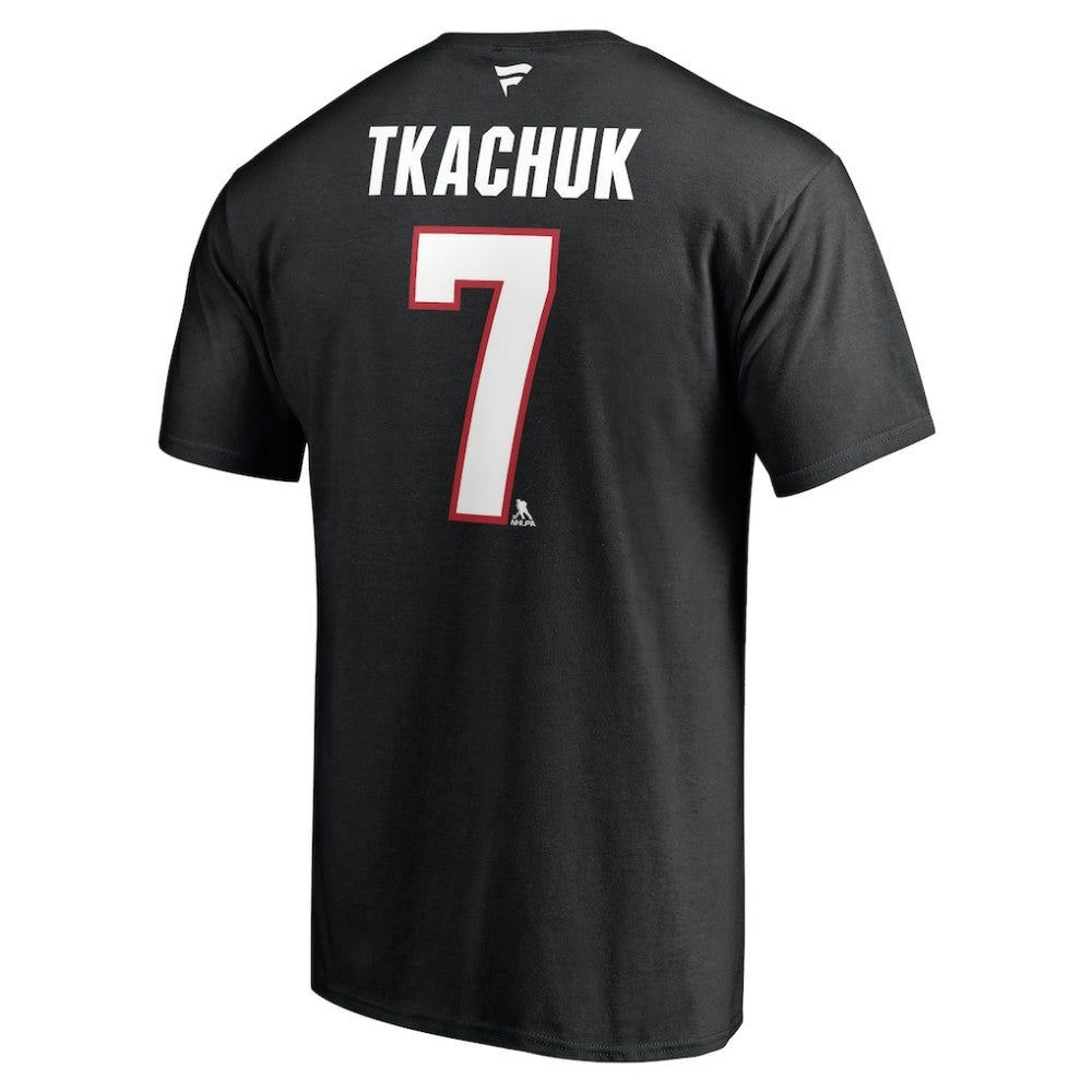 Brady Tkachuk Ottawa Senators Fanatics Authentic Stack Name & Number T-Shirt - Black - NHL 4100068