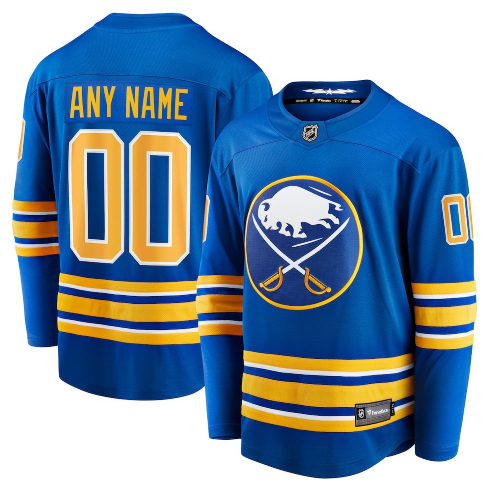 Buffalo Sabres Fanatics Home Breakaway Custom Jersey - Royal - NHL 4102934