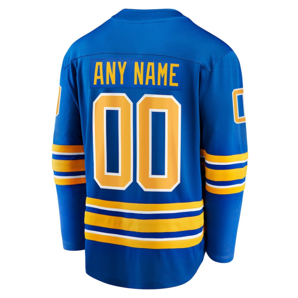 Buffalo Sabres Fanatics Home Breakaway Custom Jersey - Royal - NHL 4102934