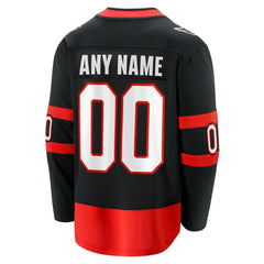 Ottawa Senators Fanatics Home Custom Breakaway Jersey - Black - NHL 4102937