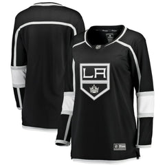 Los Angeles Kings Fanatics Women's Home Breakaway Jersey - Black - NHL 4104434