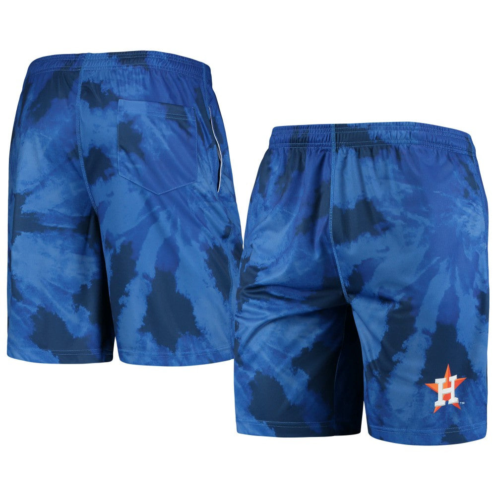 Houston Astros FOCO Tie-Dye Training Shorts - Navy - MLB Online
