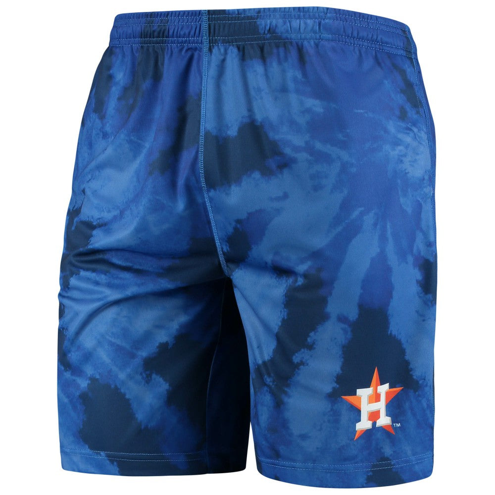 Houston Astros FOCO Tie-Dye Training Shorts - Navy - MLB Online