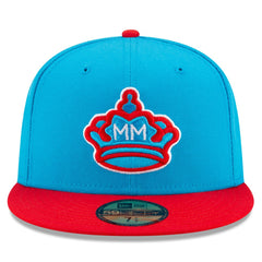 Miami Marlins New Era 2021 City Connect 59FIFTY Fitted Hat - Blue/Red - New Era on Sale