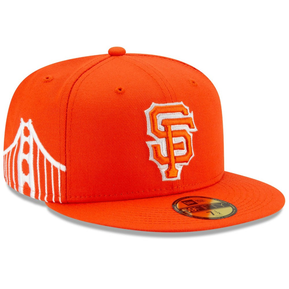 San Francisco Giants New Era 2021 City Connect 59FIFTY Fitted Hat - Orange - New Era on Sale