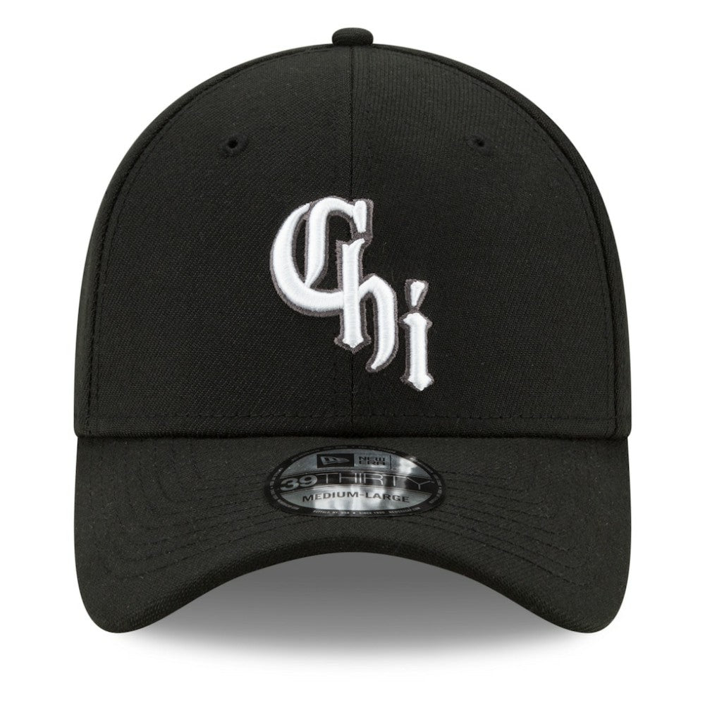 Chicago White Sox New Era 2021 City Connect 39THIRTY Flex Hat - Black - New Era Discount