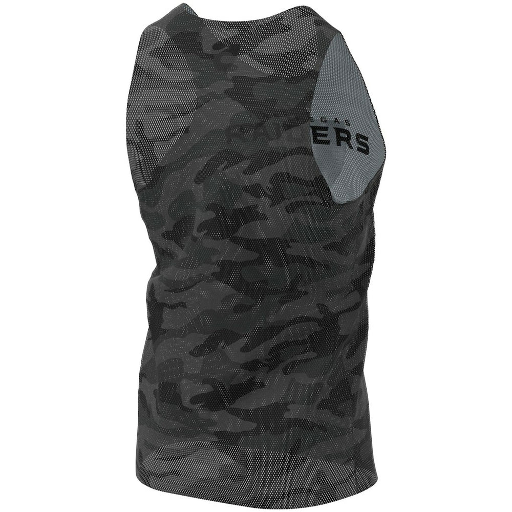 Las Vegas Raiders FOCO Reversible Mesh Tank Top Black/Gray