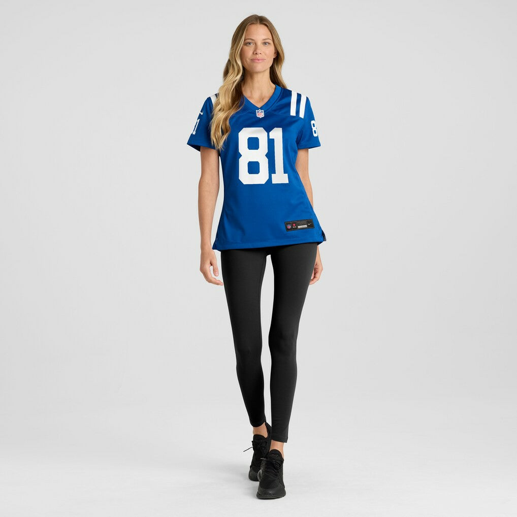 Nike Mo Alie-Cox Indianapolis Colts Women's Team Game Jersey Royal