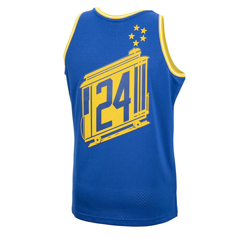 Rick Barry Golden State Warriors 1966/67 Hardwood Classics Swingman Jersey for sale Royal | Mitchell & Ness Near Me