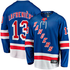 Alexis Lafreniere New York Rangers Fanatics Home Breakaway Jersey - Blue - NHL 4107069