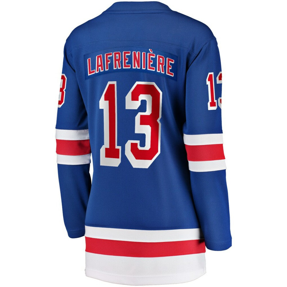 Alexis Lafrenière New York Rangers Fanatics Women's Breakaway Player Jersey - Blue - NHL 4107070