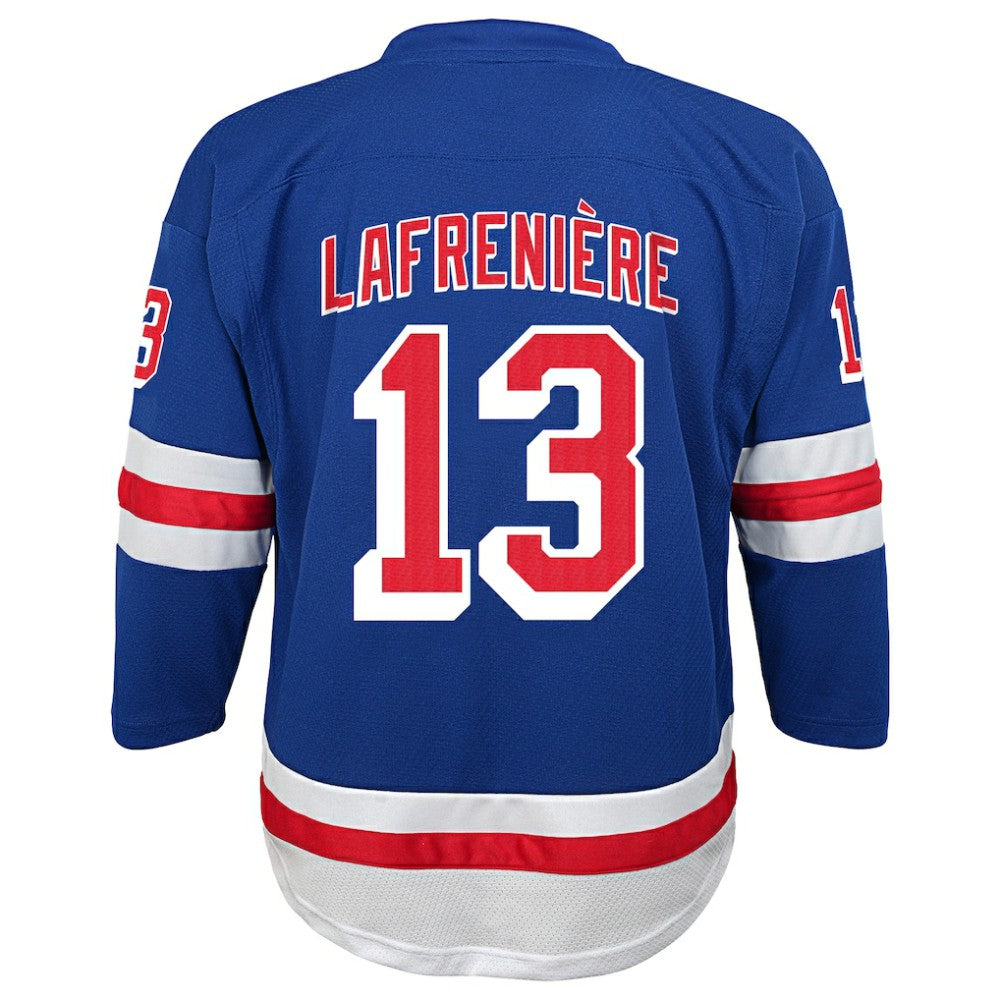 Alexis Lafreniere New York Rangers Youth Home Replica Player Jersey - Blue - NHL 4107109