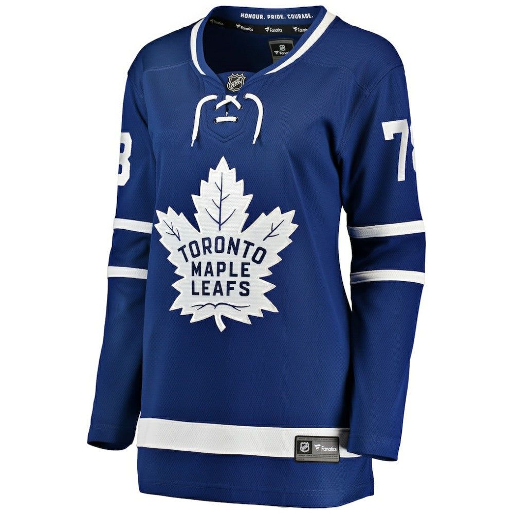 TJ Brodie Toronto Maple Leafs Fanatics Women's Breakaway Player Jersey - Blue - NHL 4107447
