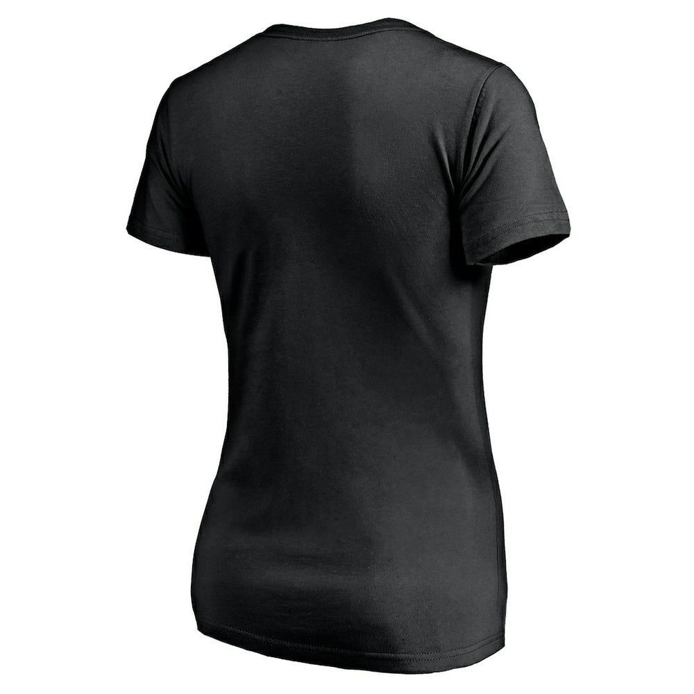 Joe Burrow Cincinnati Bengals Women's Checkdown V-Neck T-Shirt Black