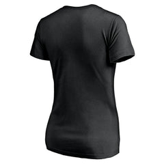 Joe Burrow Cincinnati Bengals Women's Checkdown V-Neck T-Shirt Black
