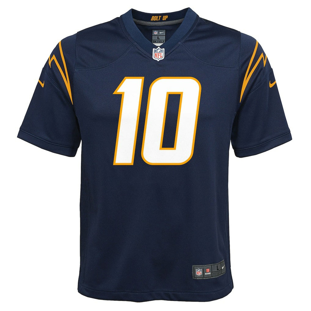 Nike Justin Herbert Los Angeles Chargers Youth Game Jersey Navy