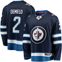 Dylan DeMelo Winnipeg Jets Fanatics Breakaway Player Jersey - Navy - NHL 4111920