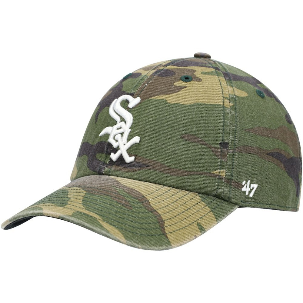 Chicago White Sox '47 Team Clean Up Adjustable Hat - Camo - 47 brand on Sale