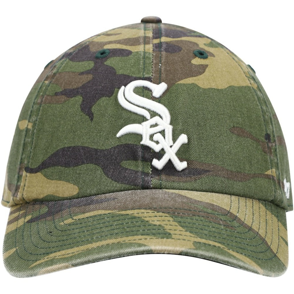 Chicago White Sox '47 Team Clean Up Adjustable Hat - Camo - 47 brand on Sale