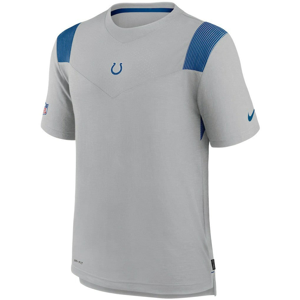 Nike Indianapolis Colts Sideline Player UV Performance T-Shirt Gray