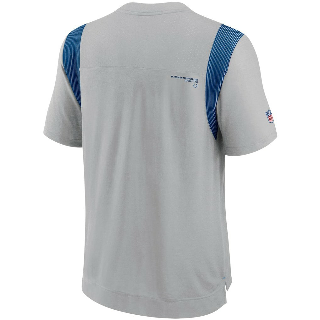 Nike Indianapolis Colts Sideline Player UV Performance T-Shirt Gray