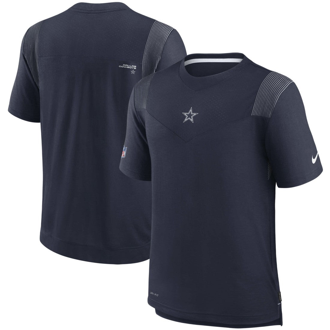 Nike Dallas Cowboys Sideline Player UV Performance T-Shirt Navy