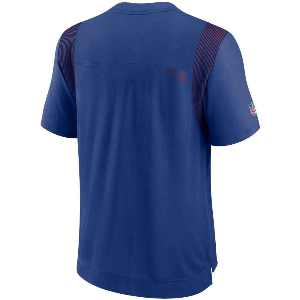 Nike New York Giants Sideline Player UV Performance T-Shirt Royal