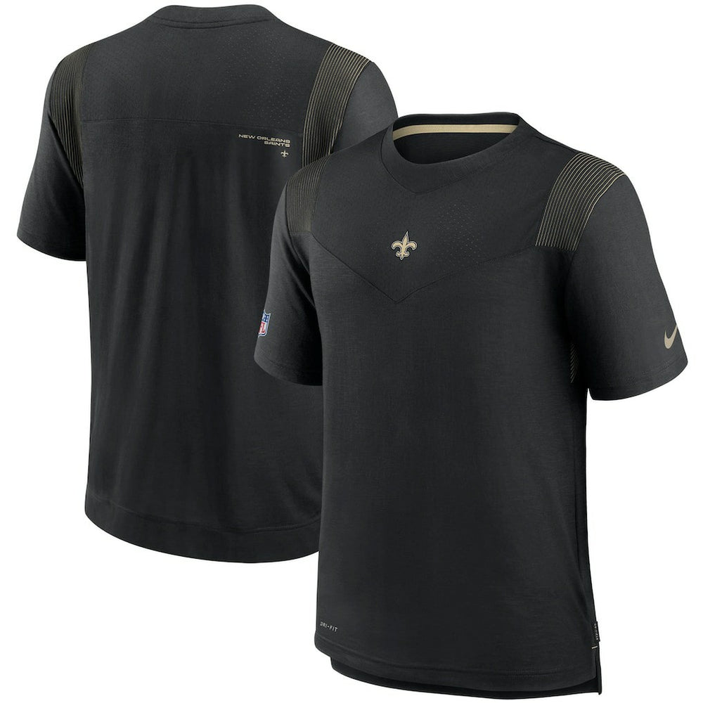 Nike New Orleans Saints Sideline Player UV Performance T-Shirt Black