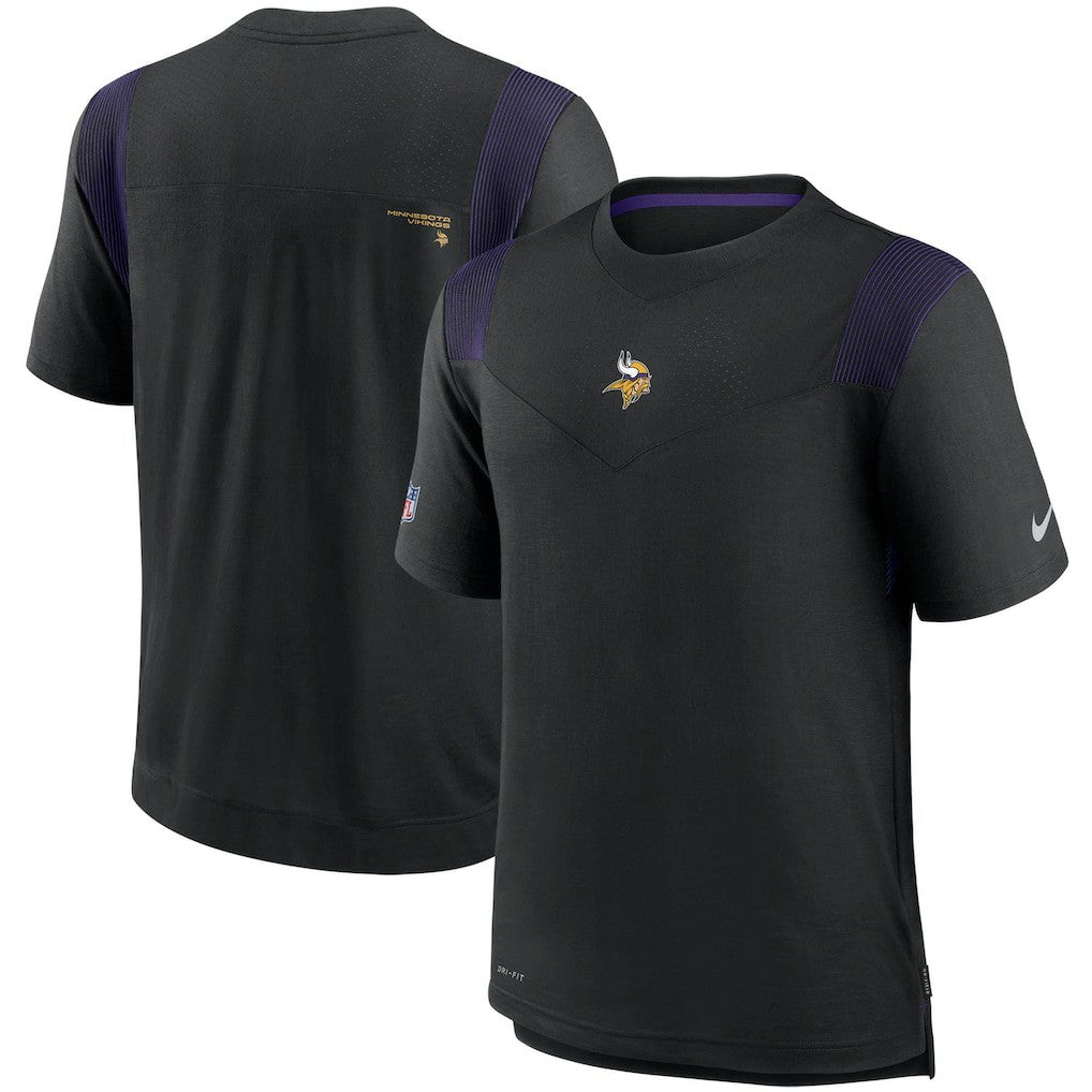 Nike Minnesota Vikings Sideline Player UV Performance T-Shirt Black