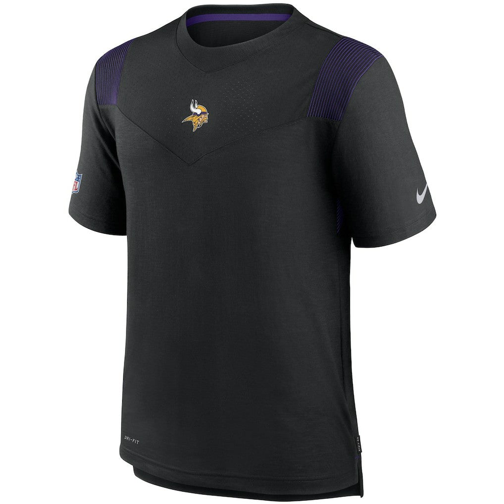 Nike Minnesota Vikings Sideline Player UV Performance T-Shirt Black