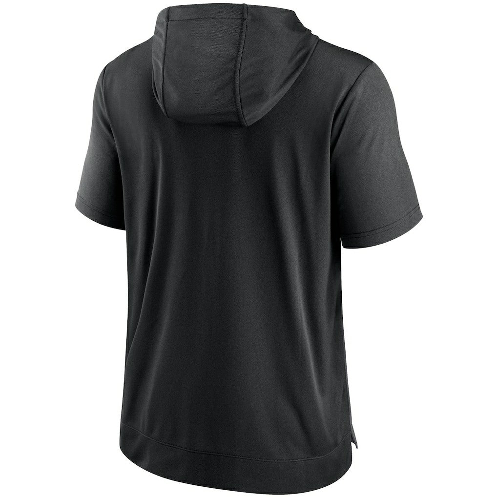 Nike Las Vegas Raiders Performance Hoodie T-Shirt Heathered Charcoal/Black