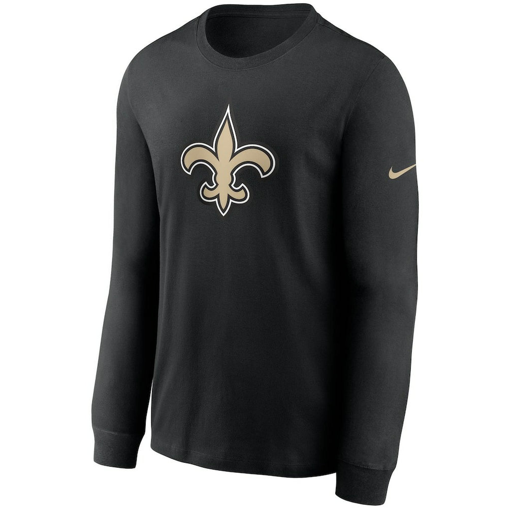 Nike New Orleans Saints Primary Logo Long Sleeve T-Shirt Black