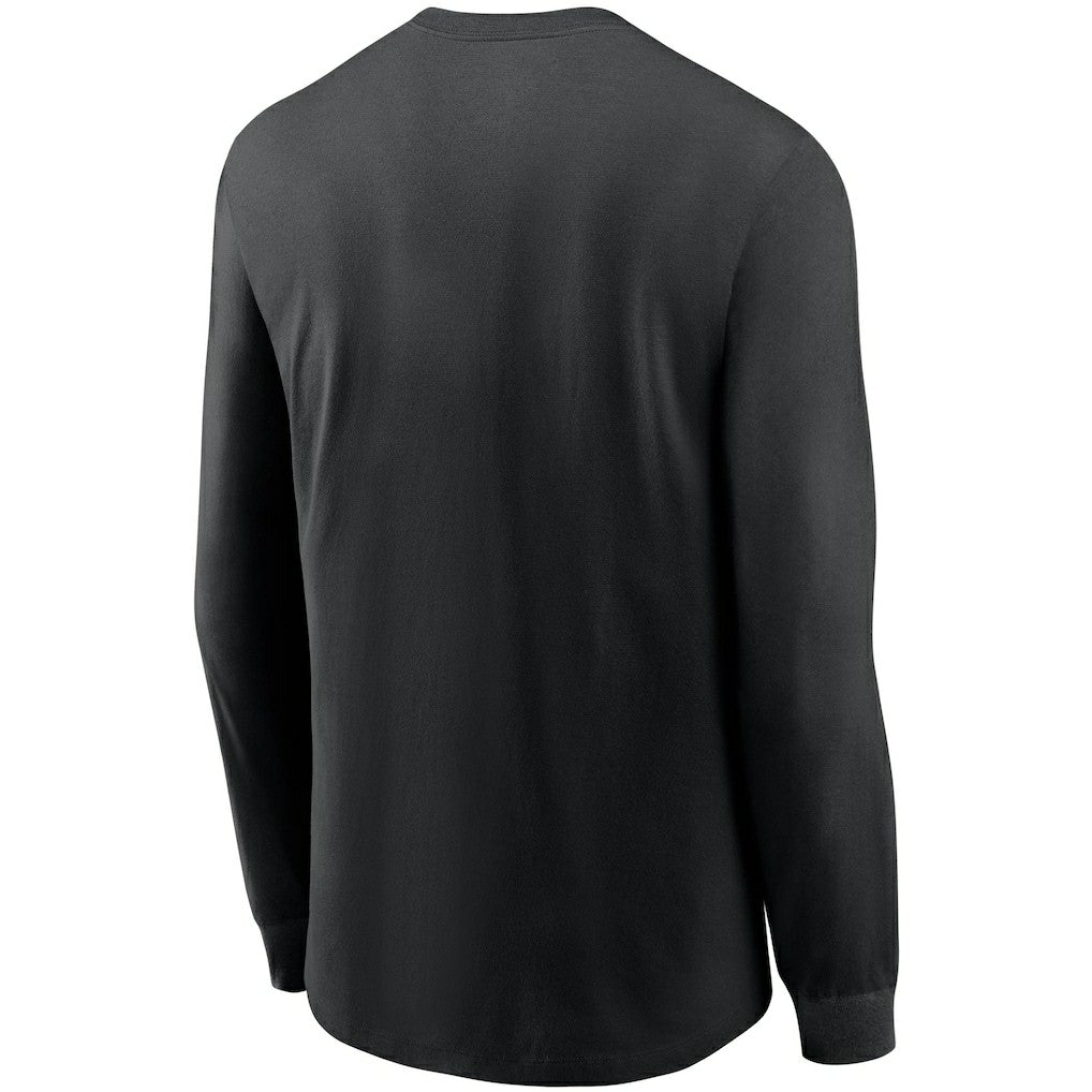 Nike New Orleans Saints Primary Logo Long Sleeve T-Shirt Black